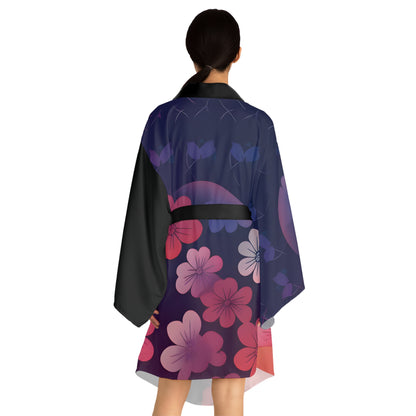 Blossom Long Sleeve Kimono Robe