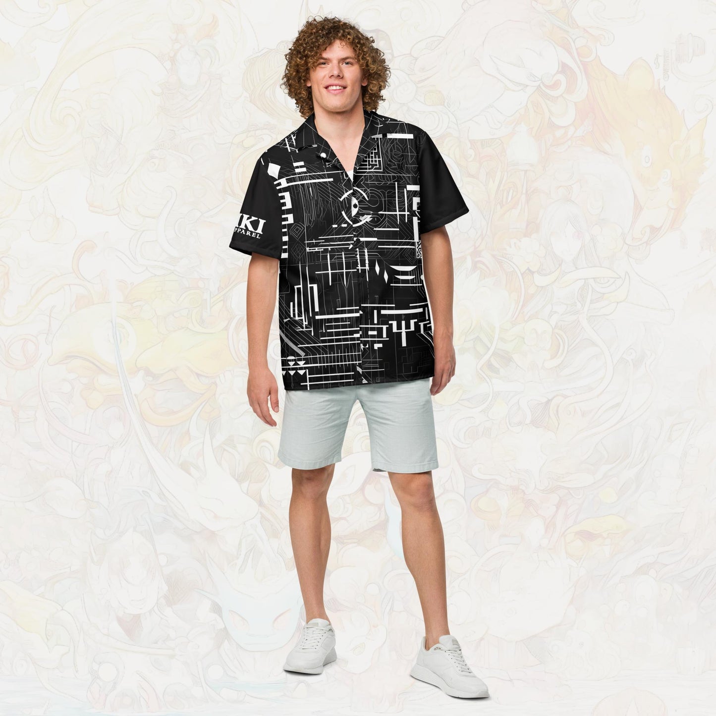 Kojiki Vapor Unisex Button Shirt