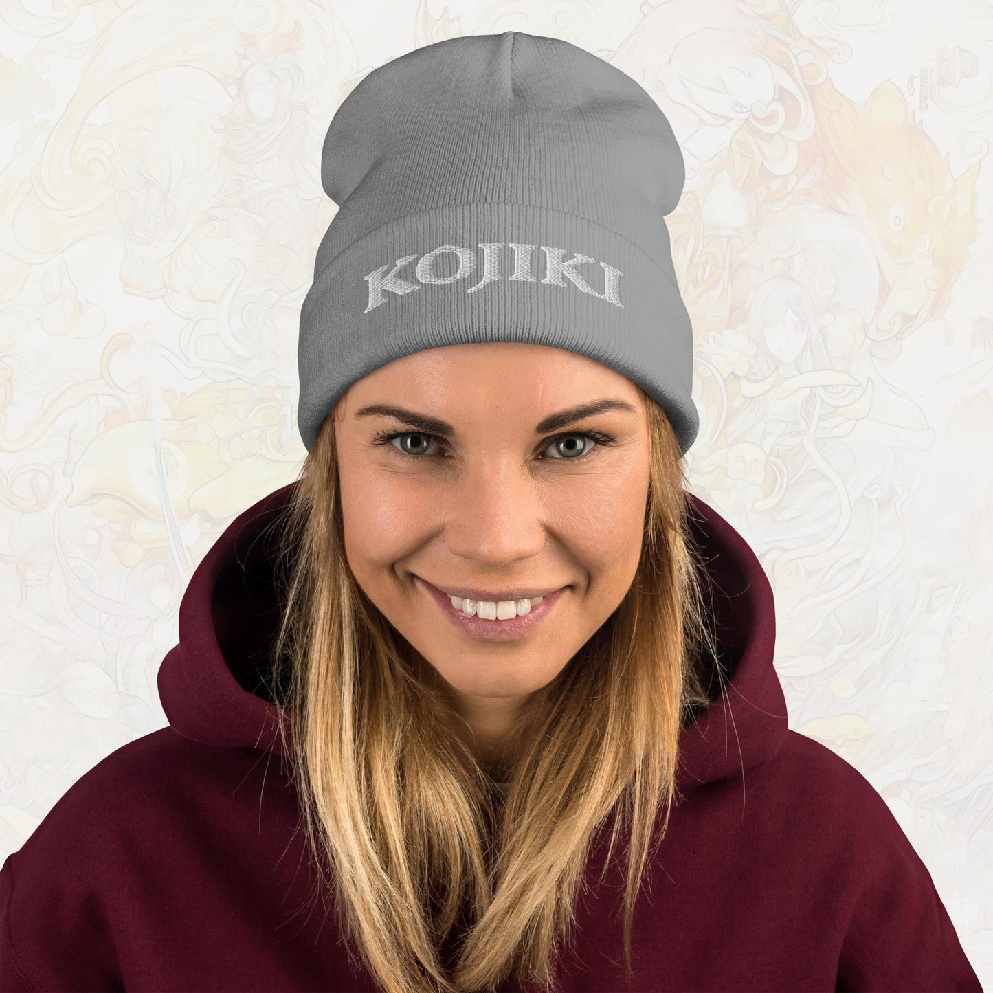 Kojiki Embroidered Beanie