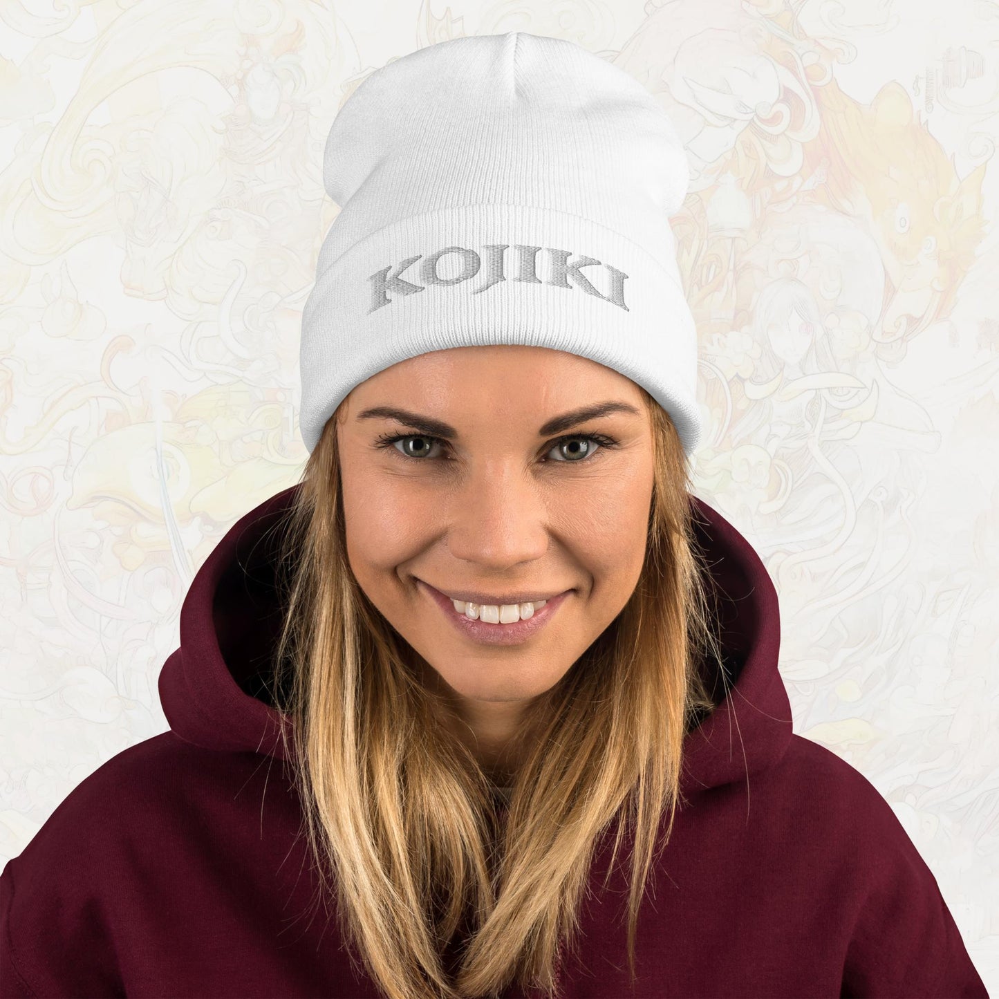 Kojiki Embroidered Beanie