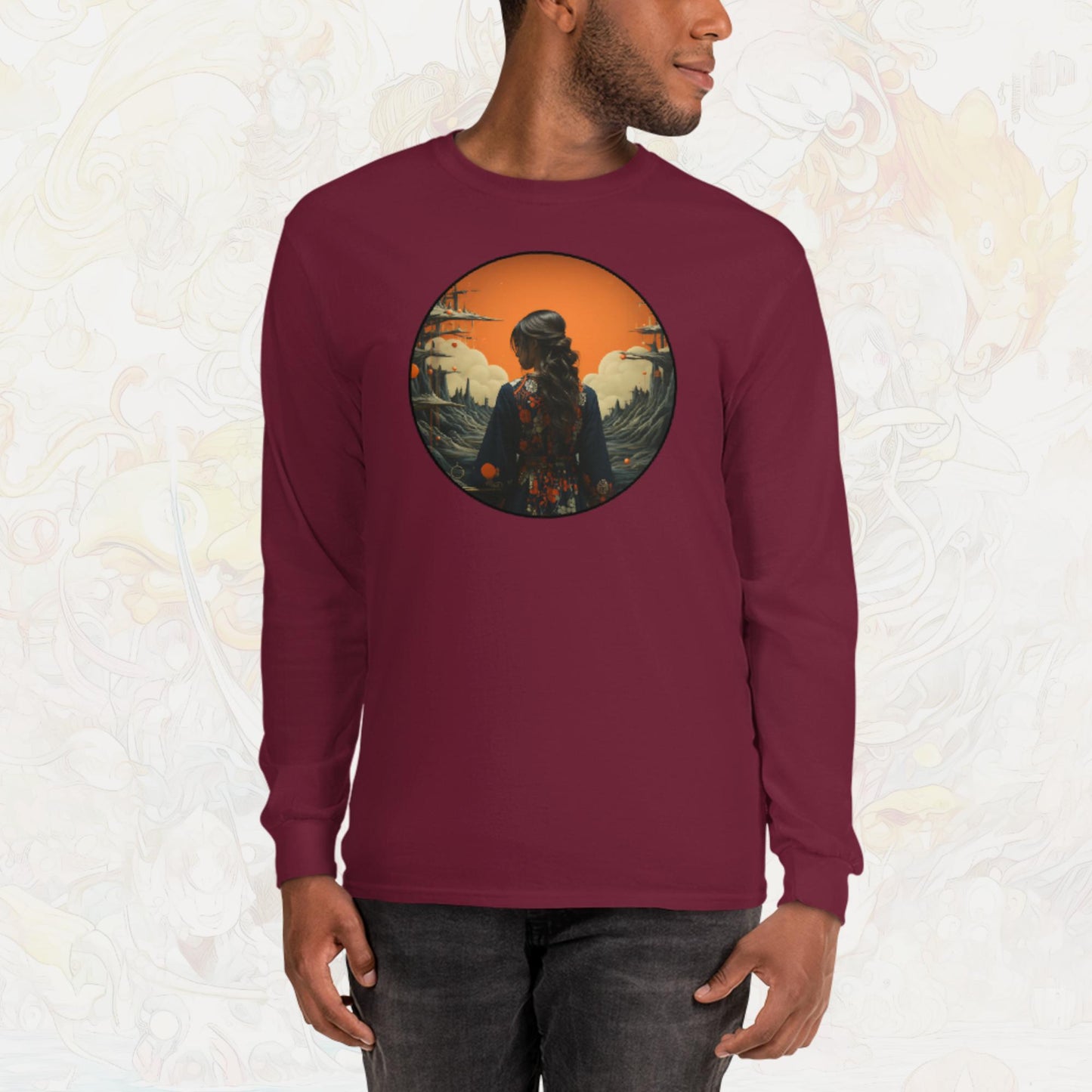 Lost Love Men’s Long Sleeve Shirt