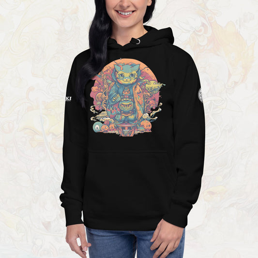 Maneki-Neko Unisex Hoodie