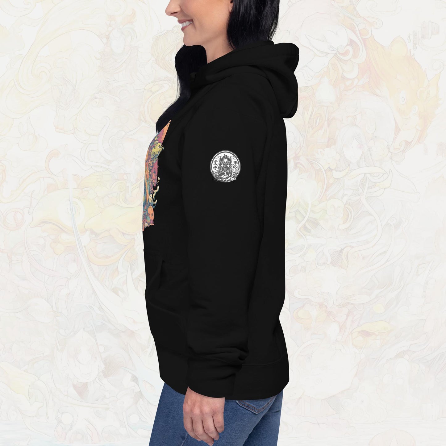 Maneki-Neko Unisex Hoodie