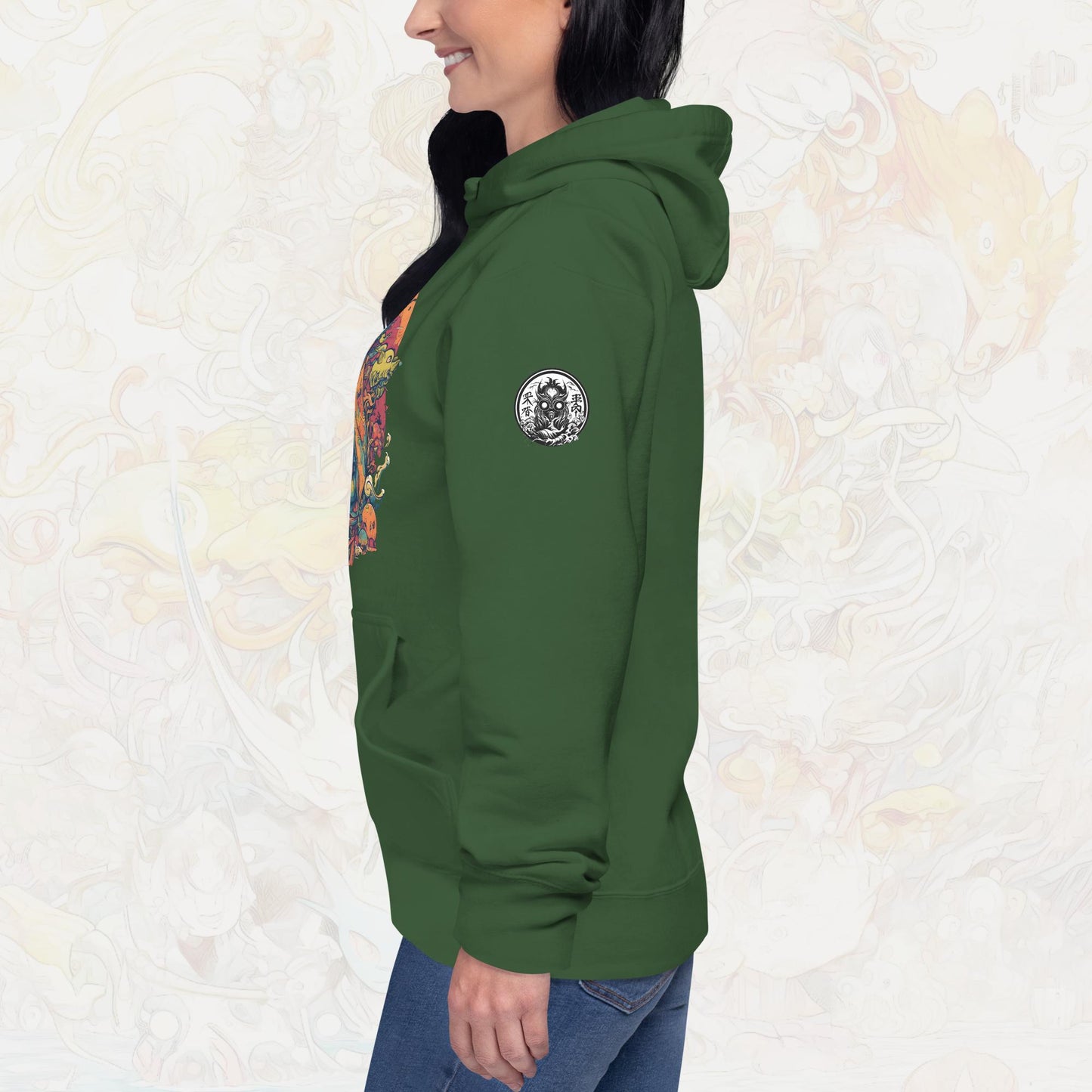 Maneki-Neko Unisex Hoodie