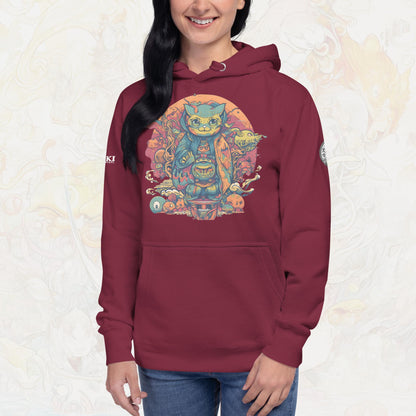 Maneki-Neko Unisex Hoodie