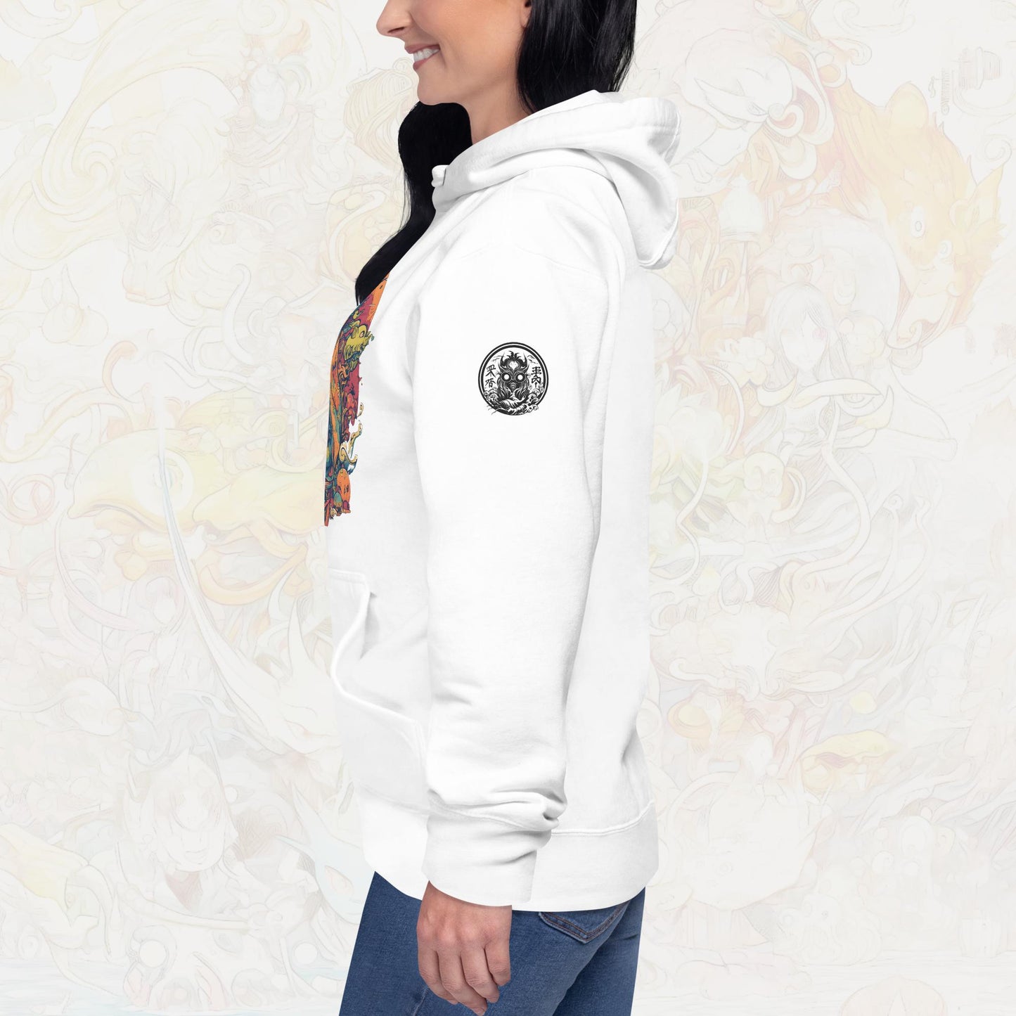 Maneki-Neko Unisex Hoodie