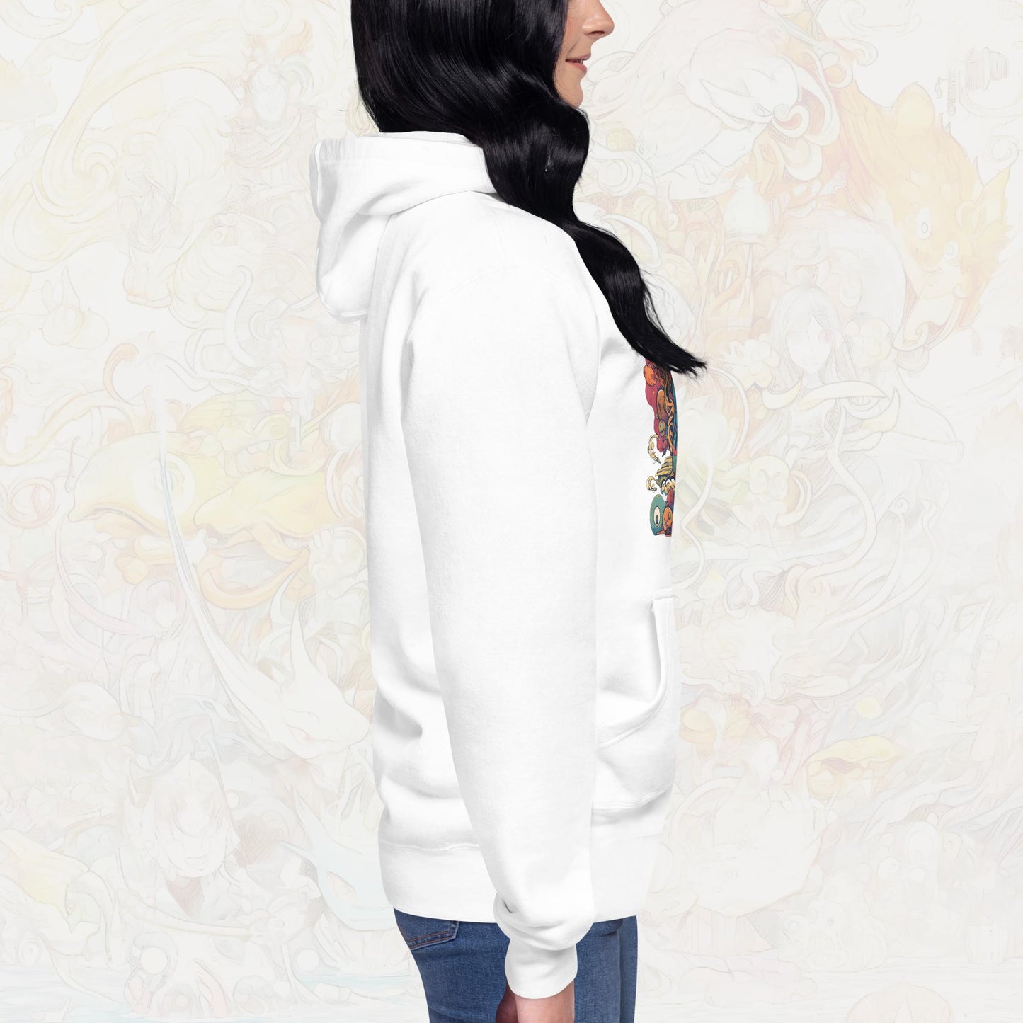 Maneki-Neko Unisex Hoodie